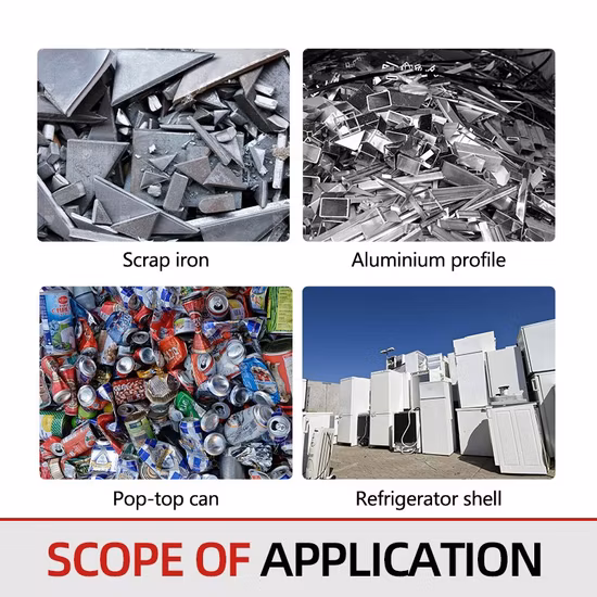 Metal Baler for Scrap Steel Copper Aluminum Iron Recycling