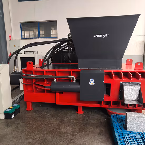 Metal Baler for Scrap Steel Copper Aluminum Iron Recycling